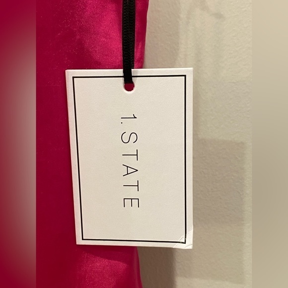 XSmall 1.STATE‎ V-Neck Blouse in Gypsy Spirit Pink.  NWT. - Picture 7 of 8